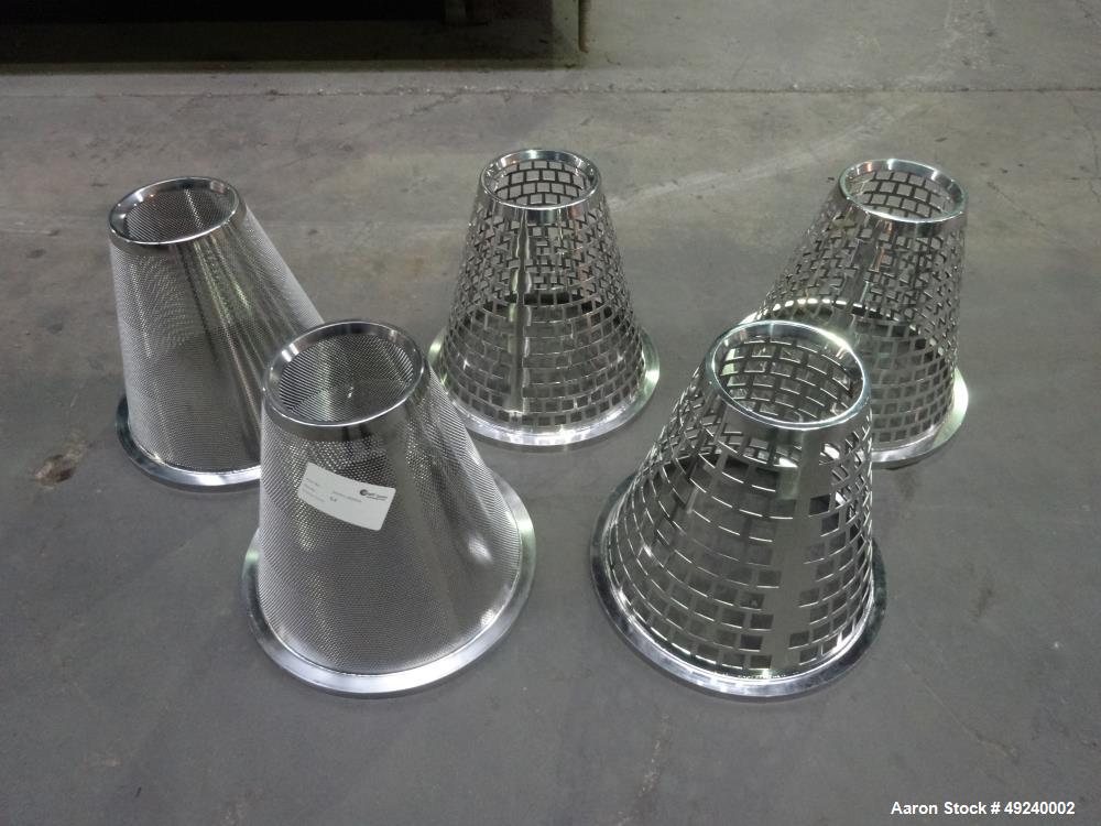 Used Glatt Rotor Cone Mill, Model GSF300, 316 Stainless Steel.