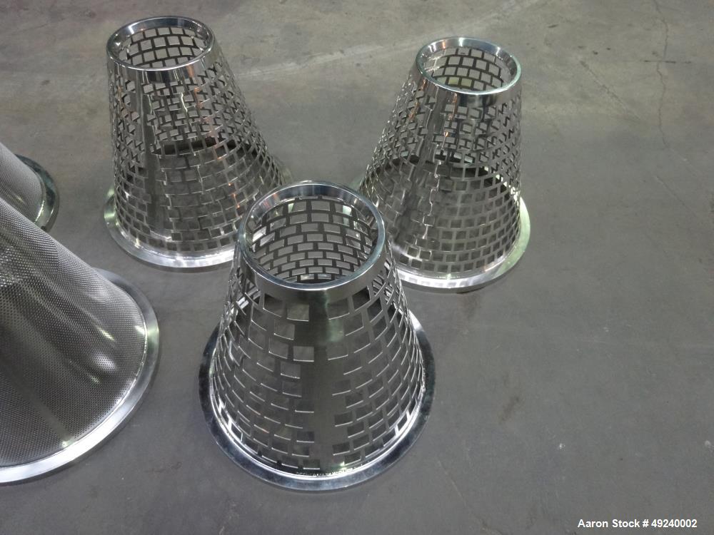 Used Glatt Rotor Cone Mill, Model GSF300, 316 Stainless Steel.
