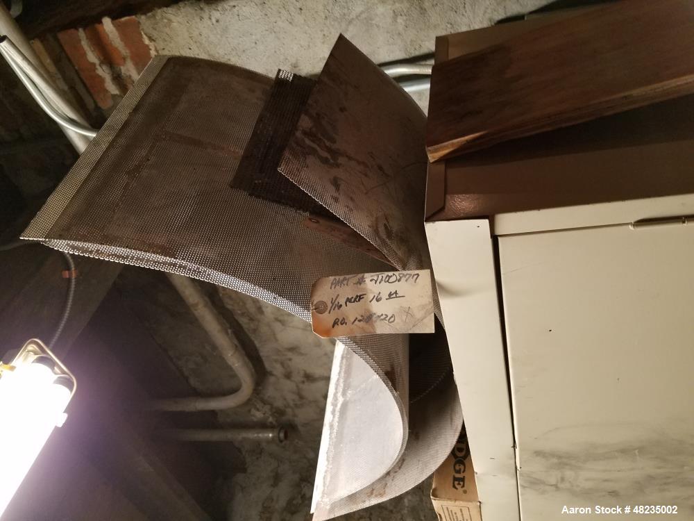 Used Jacobson Hammer Mill, Model IT-24DF10. Includes: 50hp Baldor motor, feeder, magnet, breaker box. Base mounted with bottom discharge with blower. Last used in an agriculture application.