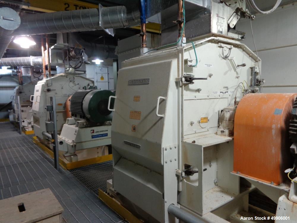Used Jacobson MZH 42" Hammermill; Model MZH-4232