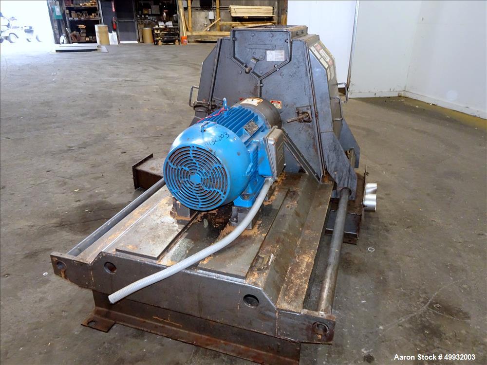 Used- Jacobson Hammer Mill, Model XLT 24320, Carbon Steel.