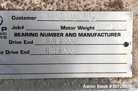 Used Jacobson Machine Works Inc. Full Circle Hammermill, Model XLT-42326