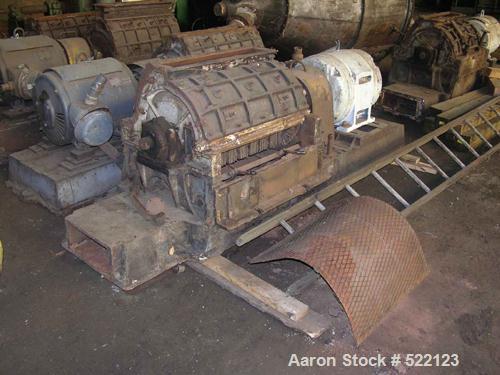 USED: Jacobson hammer mill, type Universal, size #8, carbon steelconstruction. 5" wide x 30" long feed opening, on base with 150 hpmotor.