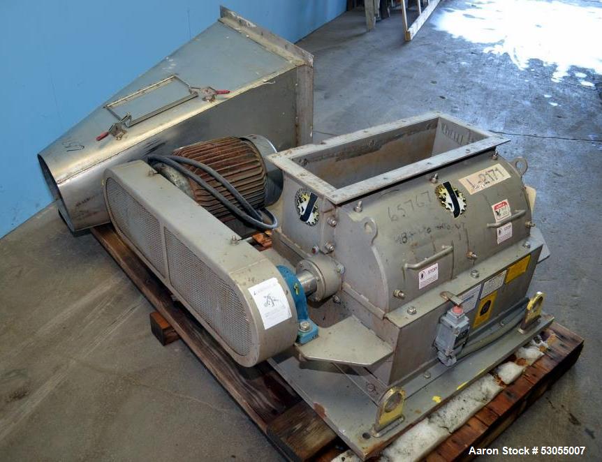 Jacobson Hammer Mill. Stainless Steel