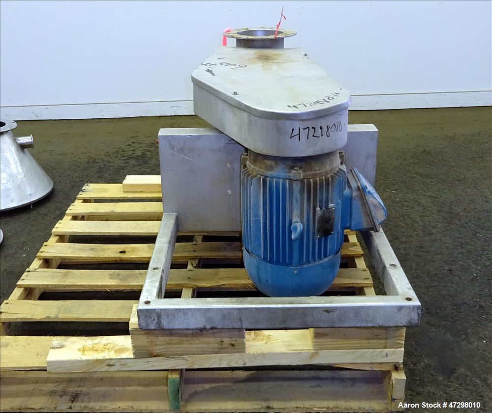 Used Kemutec Mill, 316 Stainless Steel.