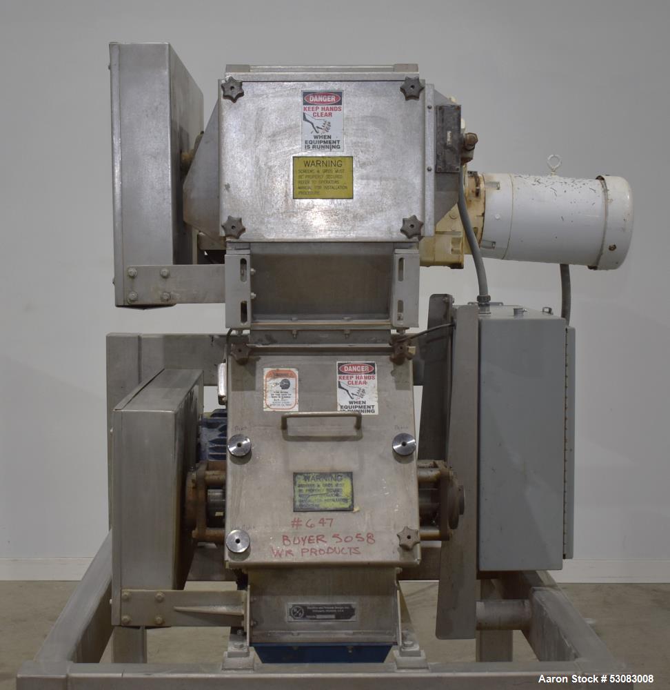 Machine and Process Design Inc Fed Crusher with Hammermill