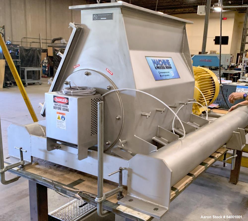 Unused Machine & Process Design RigiMill 2436 Hammermill – 75 HP, USDA/3A Sanitary, 24,000 lbs/hr, 2025