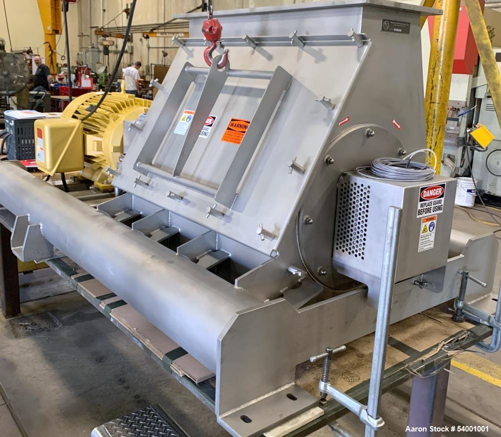 Unused Machine & Process Design RigiMill 2436 Hammermill – 75 HP, USDA/3A Sanitary, 24,000 lbs/hr, 2025