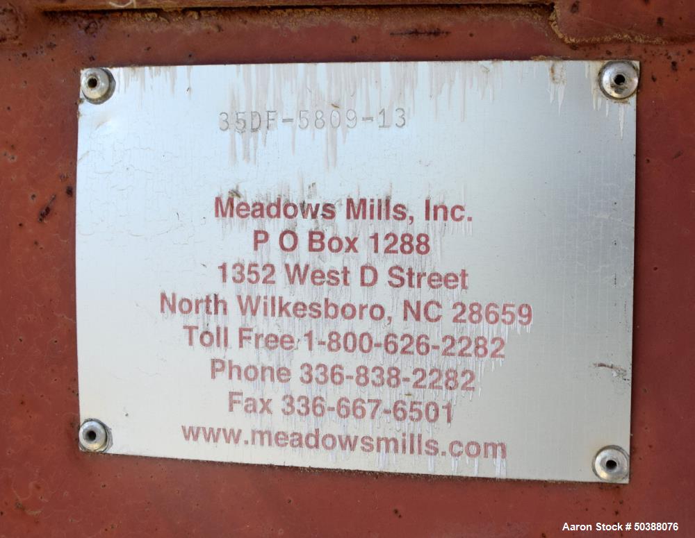 Used- Meadows Mills Hammermill, Model 35DF