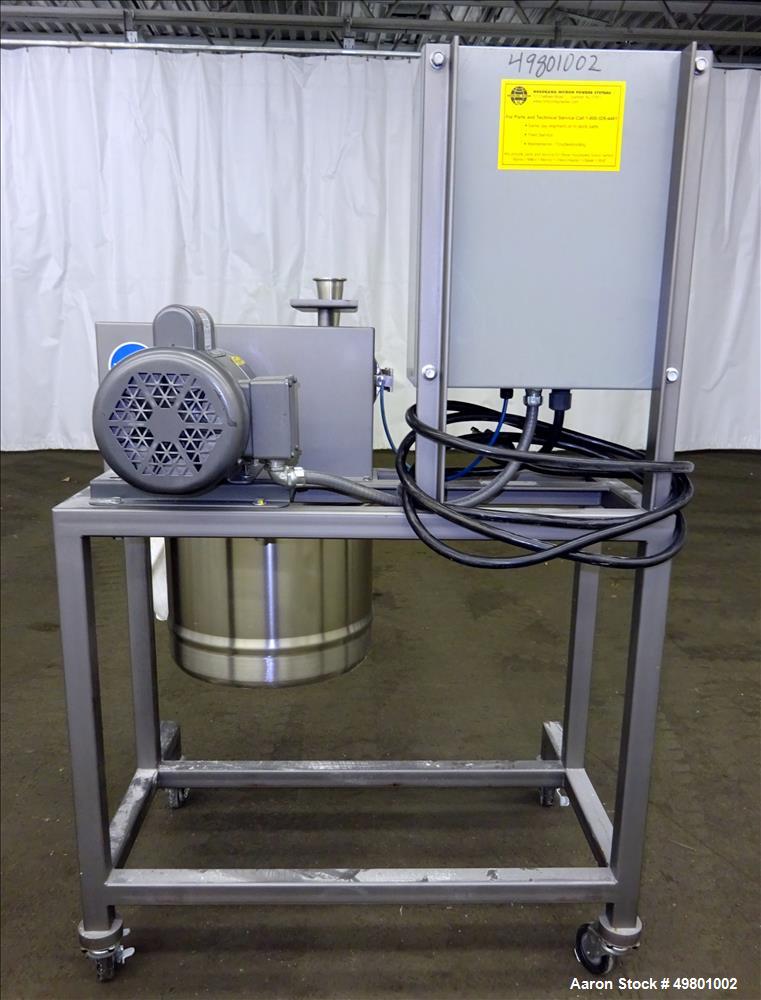 Used Hosokawa Micron Power Systems Universal Bantam Mikro-Pulverizer