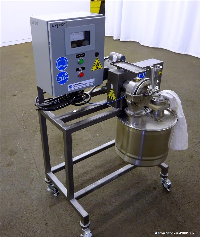 Used Hosokawa Micron Power Systems Universal Bantam Mikro-Pulverizer