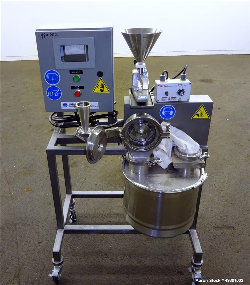 Used Hosokawa Micron Power Systems Universal Bantam Mikro-Pulverizer