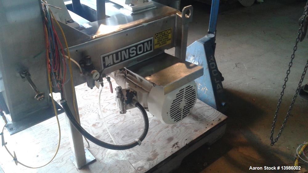 Used- Munson Attrition Mill, Model SK-30-SS