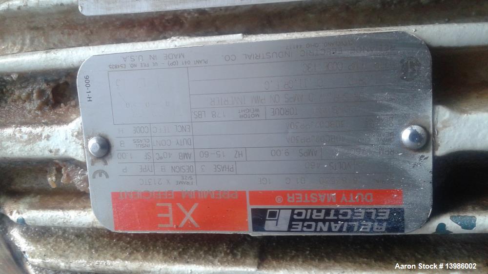 Used Munson Attrition Mill, Model SK-30-SS