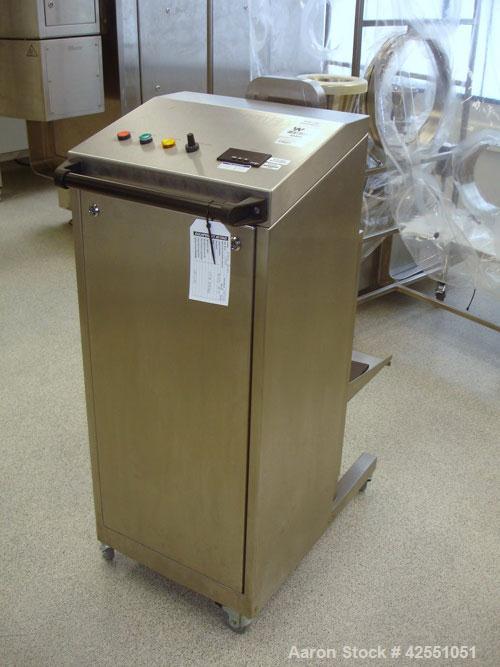 Used LB Bohle Cone Mill, Model BTS100, Stainless Steel. Variable speed drive, 460 volt, provision for soft wall containment, serial #0517184001. AS IS WHERE IS, LOADING & REMOVAL FEES EXTRA, COST TO ...