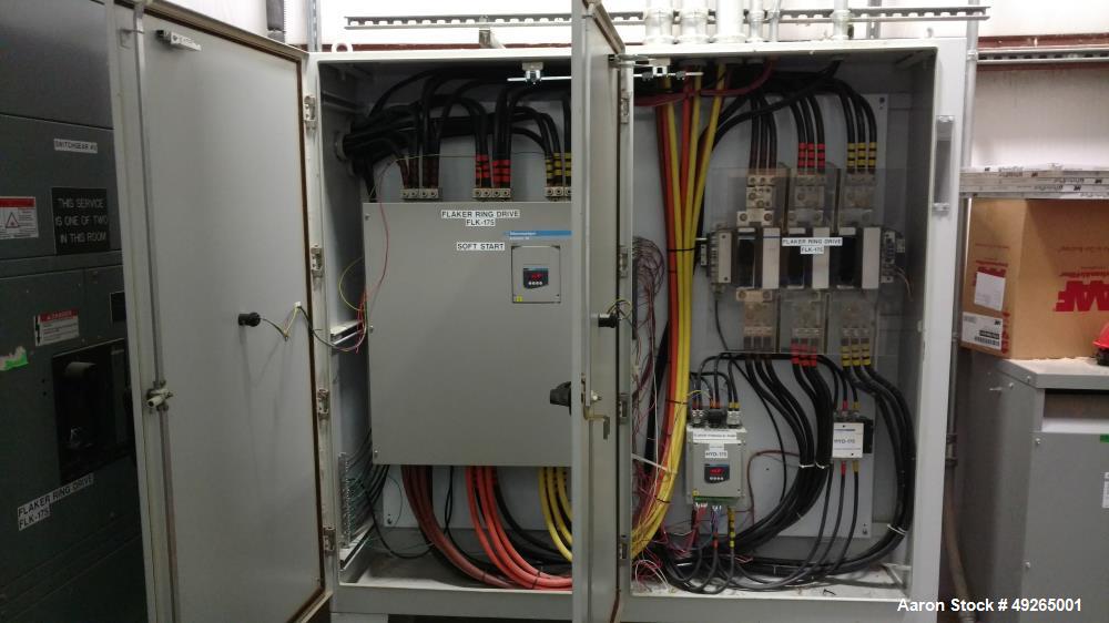 Used Pallmann Universal Long Log Flaker, Type PZU 19-600. Spec for 700 Kw / 938 hp. Inside max : 400. The voltage on this unit is 3 phase 480 volt for all of the motors and 120 volt and 24 volt for t...