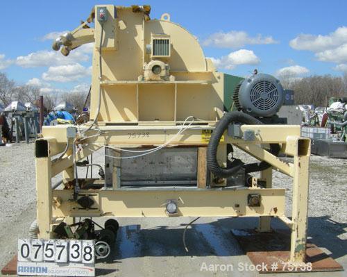 USED: Paper Converting Machine hammermill, model 6871. 20" wide rollfeed for sheets and an 8-1/2" deep x 20" wide opening top feed.18" wide x 6' long discharge conveyor that is unitized with machinea...