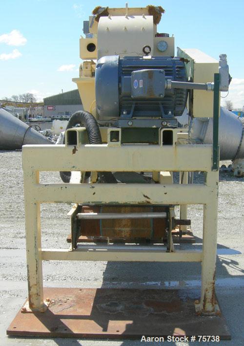 USED: Paper Converting Machine hammermill, model 6871. 20" wide rollfeed for sheets and an 8-1/2" deep x 20" wide opening top feed.18" wide x 6' long discharge conveyor that is unitized with machinea...