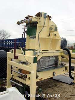USED: Paper Converting Machine hammermill, model 6871. 20" wide rollfeed for sheets and an 8-1/2" deep x 20" wide opening top feed.18" wide x 6' long discharge conveyor that is unitized with machinea...