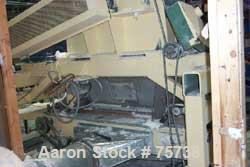 USED: Paper Converting Machine hammermill, model 6871. 20" wide rollfeed for sheets and an 8-1/2" deep x 20" wide opening top feed.18" wide x 6' long discharge conveyor that is unitized with machinea...