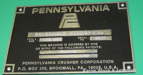 Unused- Never Installed / Never Assembled. Pennsylvania Crusher Reversible Hamme