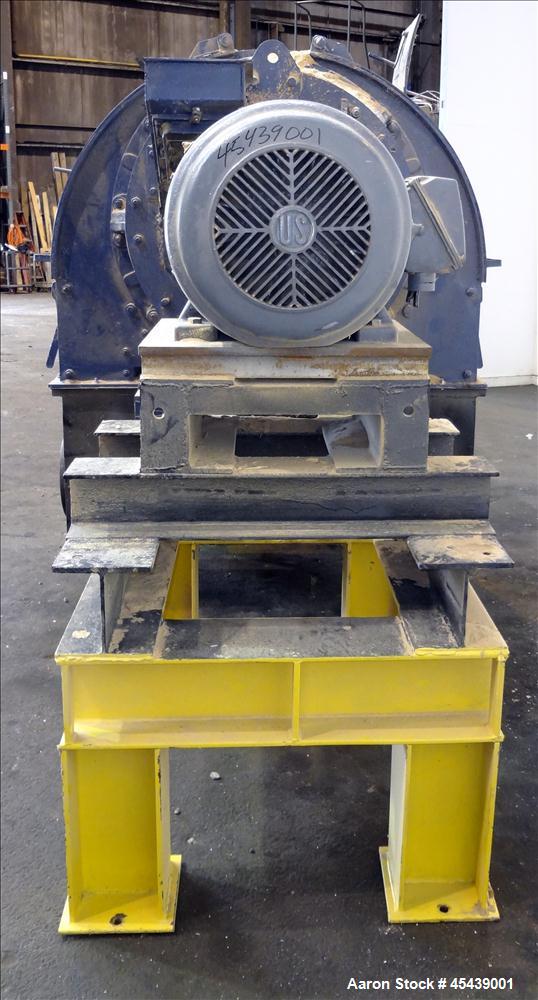 Used Prater Dual-Screen Triple Reduction Hammer Mill, Model DF-11, Carbon Steel