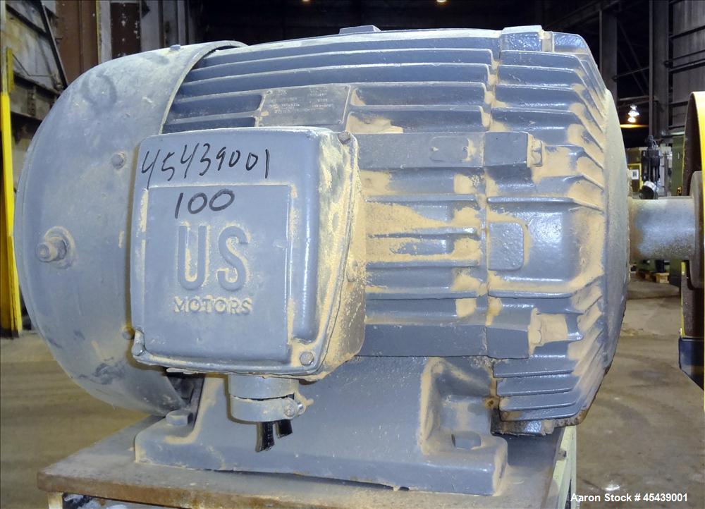 Used Prater Dual-Screen Triple Reduction Hammer Mill, Model DF-11, Carbon Steel