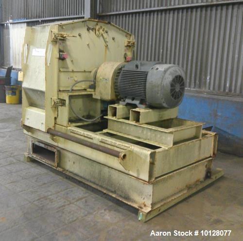 Used Prater-Sterling Model EV-4522 Hammer Mill – 100 HP, Carbon Steel