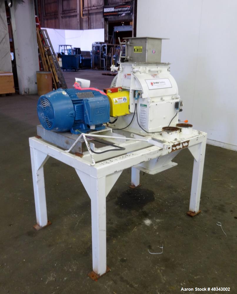 Used Prater Hammer Mill, Model G5, Carbon Steel.