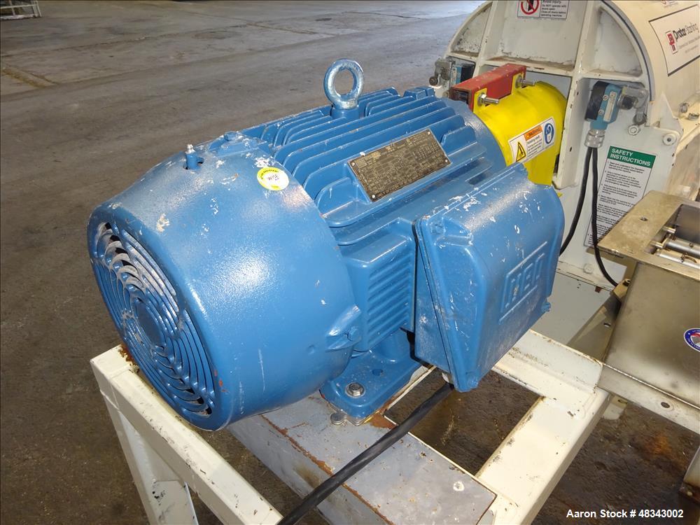 Used Prater Hammer Mill, Model G5, Carbon Steel.