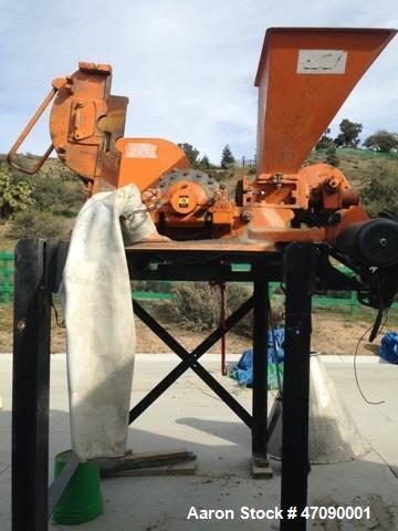 Used Pulva Hammer Mill, Model C. 50 hp motor. Low hours and stored Indoors.