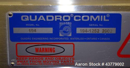 Used Quadro Comil, Model 194 Ultra