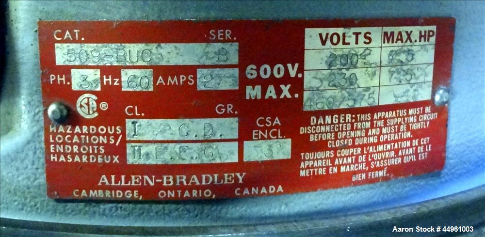 Used Stainless Steel Quadro Comil, Model 194S