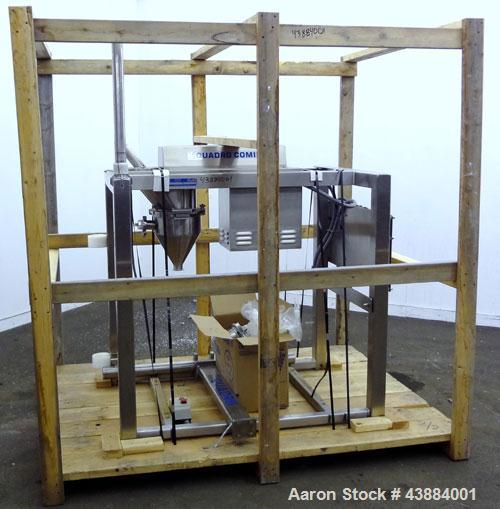 Used Quadro Comil, Model 194 Ultra, 316/304 Stainless Steel. Approximately 8" diameter impeller, with screens. Approximate capacity up to 4000 pounds an hour.  2" Tri-clamp top feed, bottom discharge...