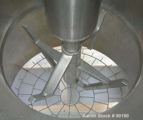 Used Quadro Comil, Model 196 Ultra, 316 stainless steel. Approximate 12" diameter screen, approximate capacity up to 8000 pounds an hour, 11 3/4" tri clamp top feed. Driven by a 10 HP, 3/15-60/230/46...