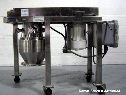 Used Quadro Comill, Model 196S, stainless steel construction, with xp motor, stainless steel frame and legs, serial #0635.