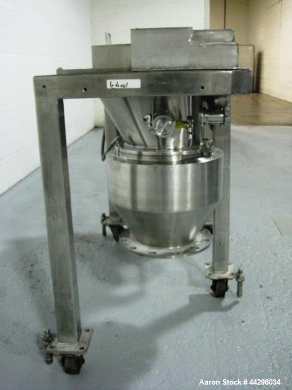 Used Quadro Comill, Model 196S, stainless steel construction, with xp motor, stainless steel frame and legs, serial #0635.