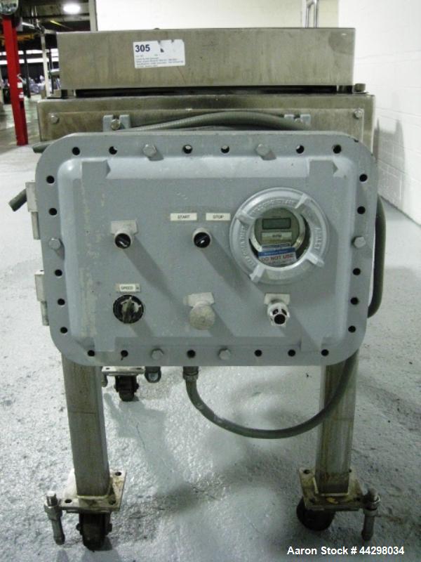 Used Quadro Comill, Model 196S, stainless steel construction, with xp motor, stainless steel frame and legs, serial #0635.
