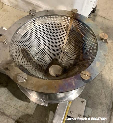 Used - Quadro Comil Model 196, 304/316 Stainless Steel, 8,000 Lbs/Hr Capacity, 10 HP