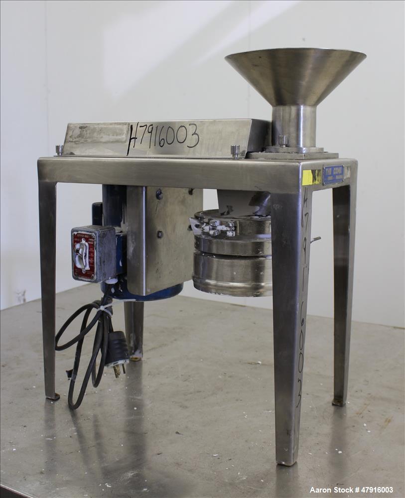 Used Quadro Comil, 304 Stainless Steel, Model 197-T.