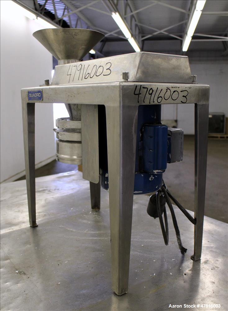 Used Quadro Comil, 304 Stainless Steel, Model 197-T.