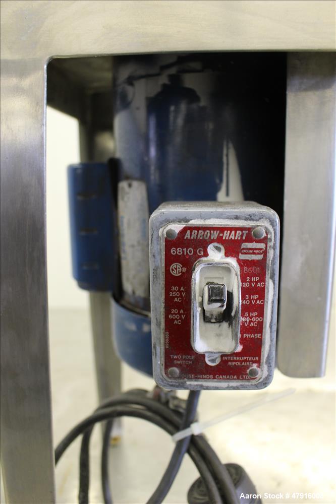 Used Quadro Comil, 304 Stainless Steel, Model 197-T.