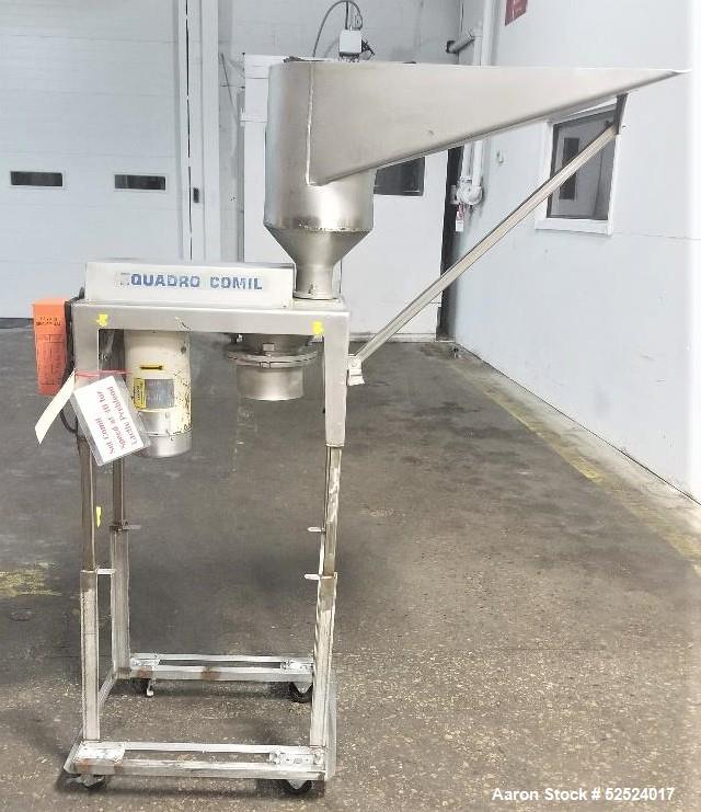 Used-Quadro Mill Model 197GPS Stainless Steel Sanitary