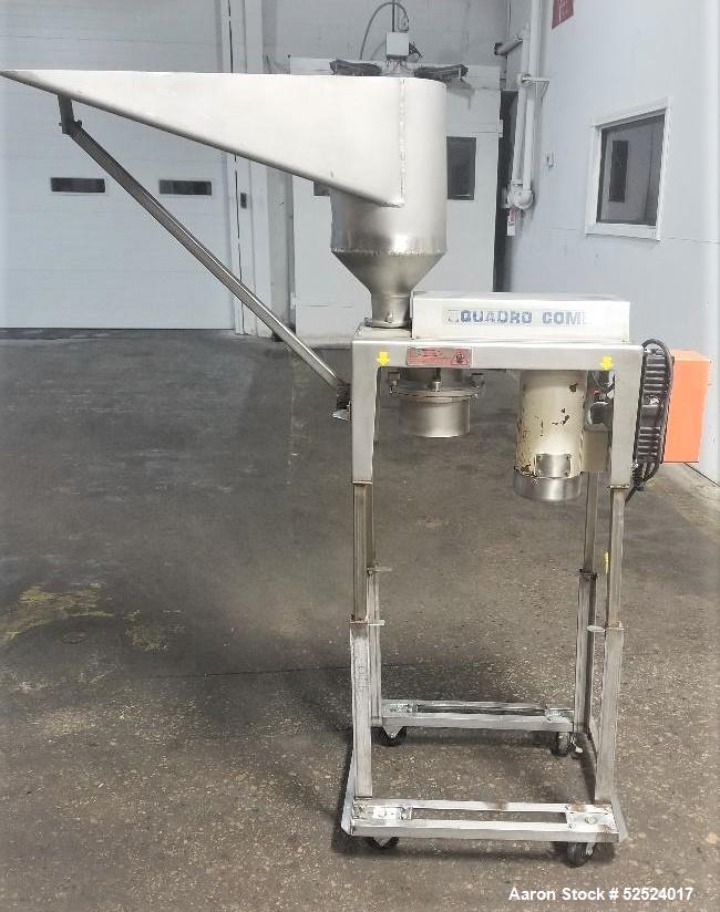 Used-Quadro Mill Model 197GPS Stainless Steel Sanitary