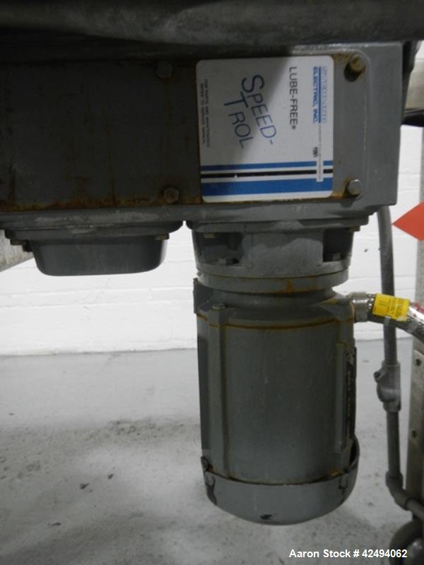 Used Quadro Comil, model 197S, stainless steel construction, with beater, on stainless steel stand with 1 hp, 1745 rpm, 230/460 volt mechanical variable speed motor drive, xp, serial# 197-0430.