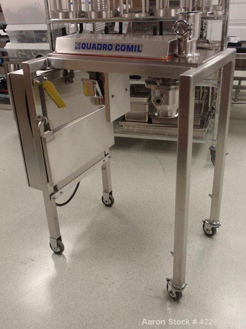 Used Quadro Comil, Model 197. Stainless steel construction, on base with beater, serial# 1358.