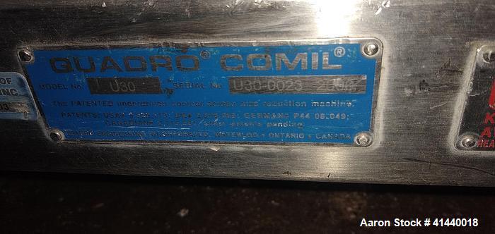 Used Quadro Comil Impact Mill