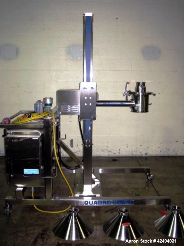 Used Stainless Steel Quadro comil, model U10