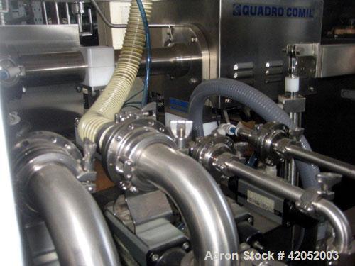 Unused- Quadro Comil, Model U20, 316L Stainless Steel. Mirror internal polish, 304 stainless steel non-contact surfaces. CIP design, approximate capacity up to 4250 pounds an hour. Top feed, bottom d...