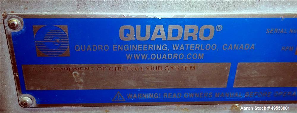 Used Quadro Continuous Disperser System